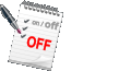 OFF  on / off